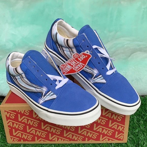 VANS OLD SKOOL WARP NEBULAS Bl/Chrome WMNS - Picture 4 of 12